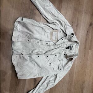 Lauren Ralph Lauren Shirt  Womens P/S Button Up Utility Khaki Safari Hiking